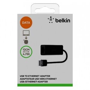 Belkin USB TO ETHERNET ADAPTER ADAPTATEUR